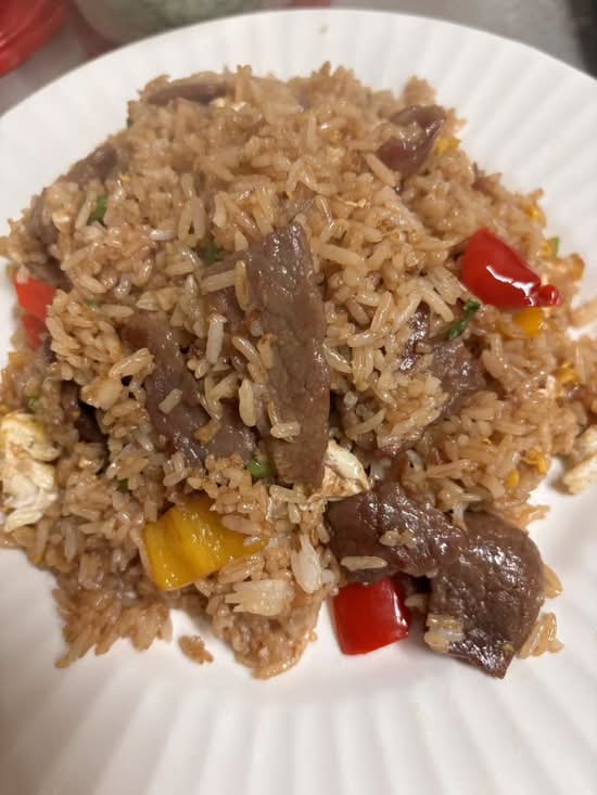 Beef Fried Rice 牛肉炒饭